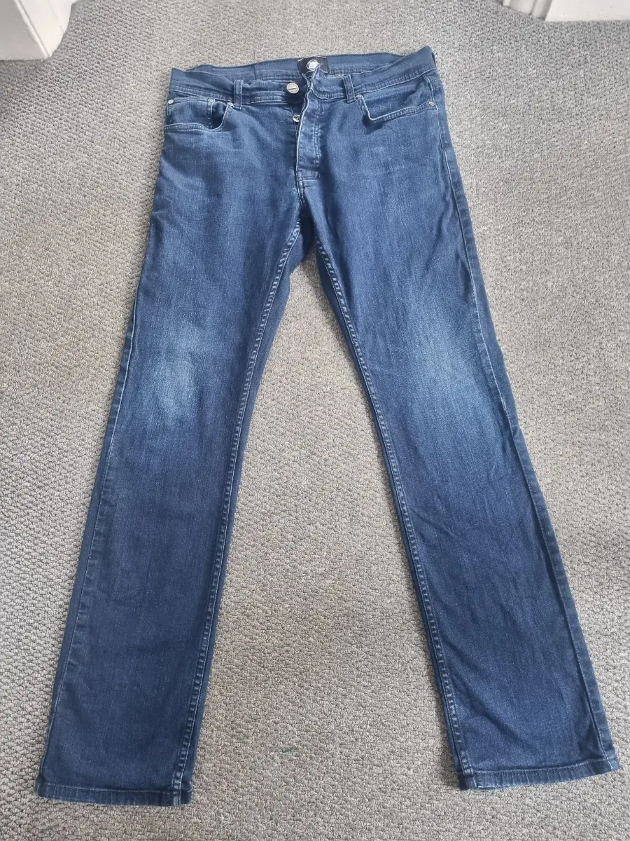 Ze Enzo 989 dark wash Blue Mens Denim Jeans