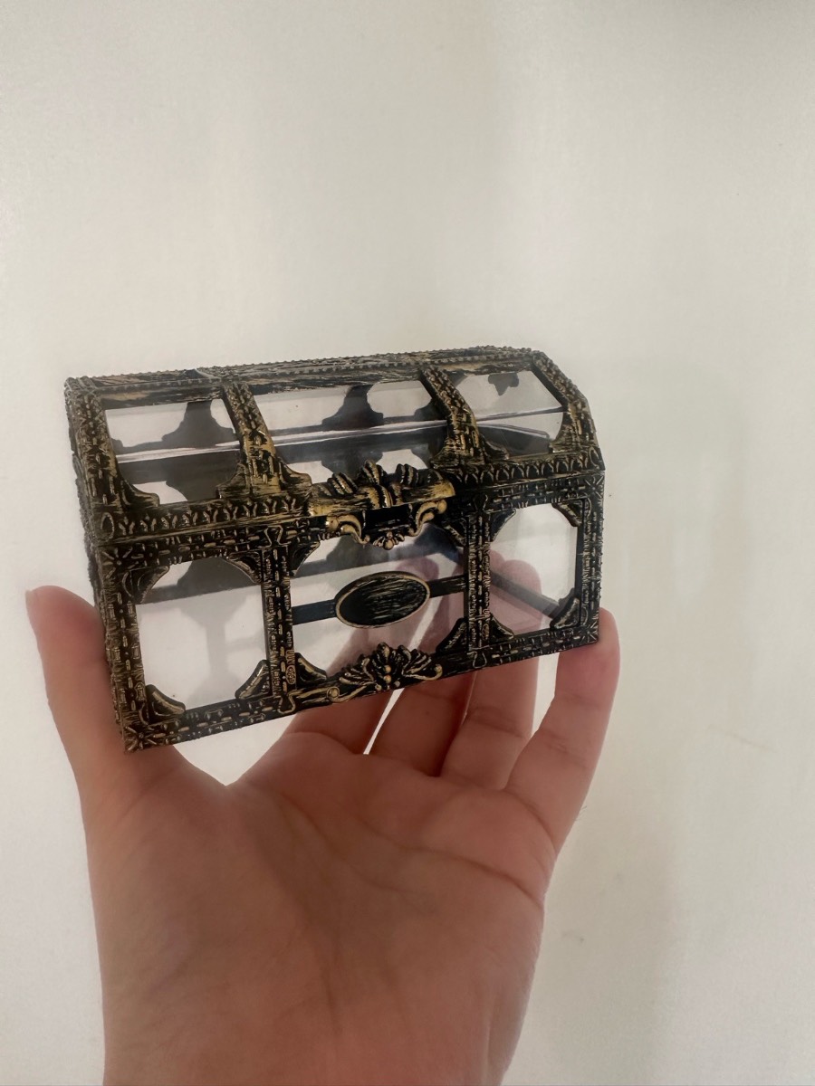 Vintage style jewellery organizer box cute dressing table display