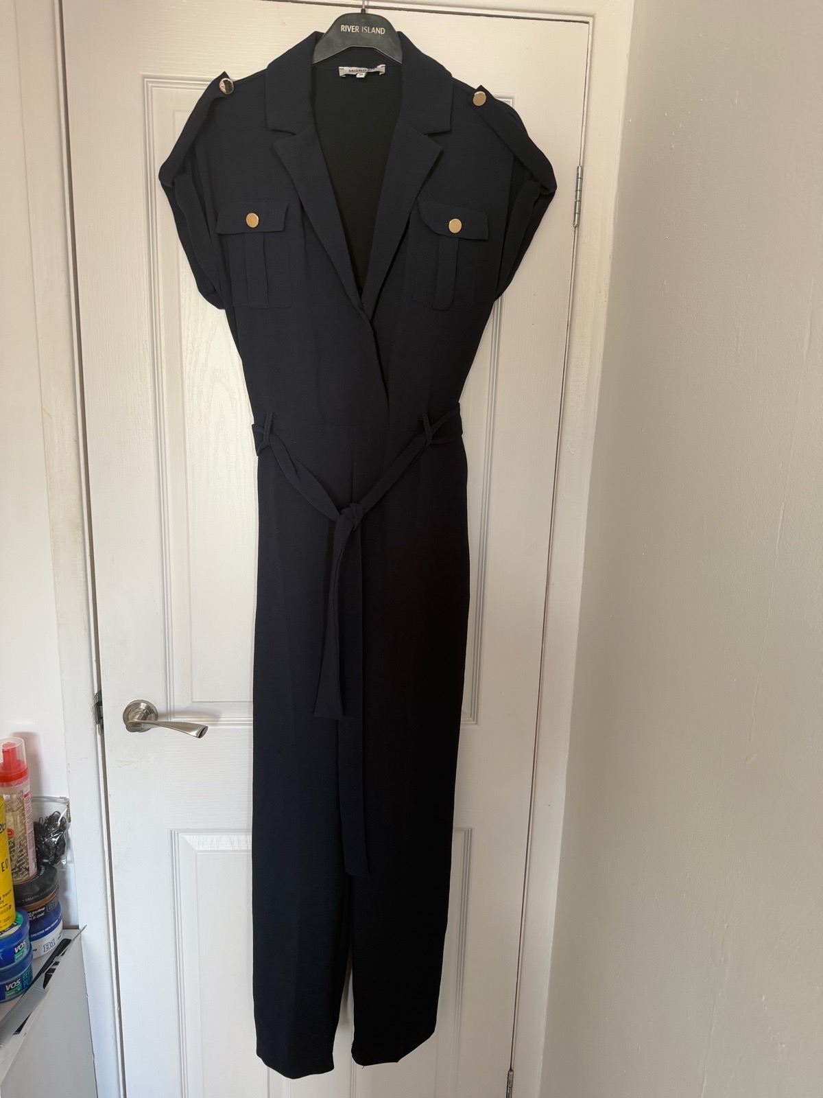 Ladies jumpsuit by Morgan vintage style size 10 retro y2k military style