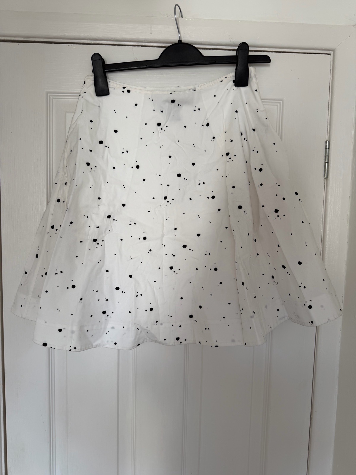Ladies skirt by Marc Jacob’s size 8 flare cotton vintage polka dot whimsigoth boho chic quirky