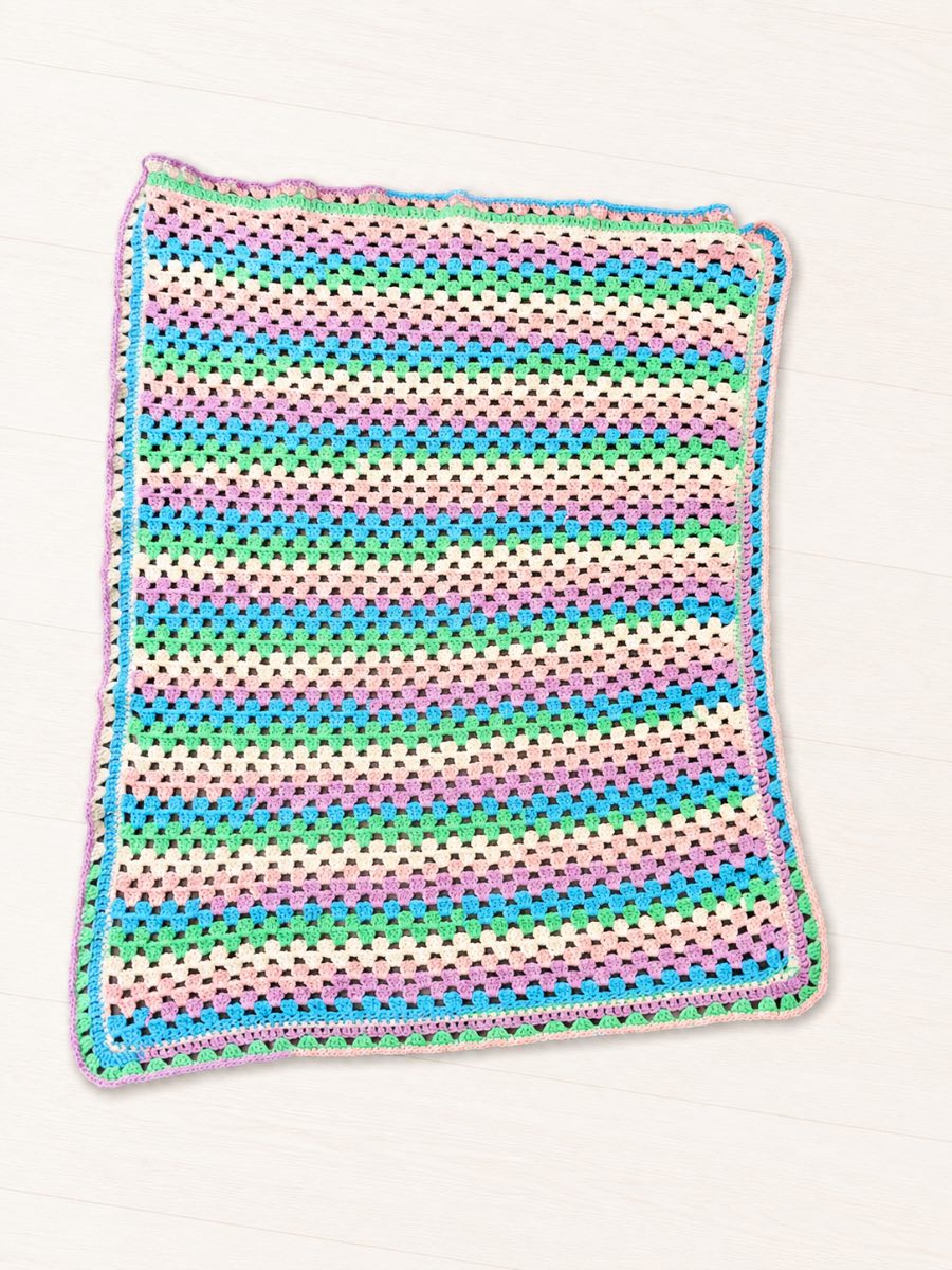 Pastel blanket