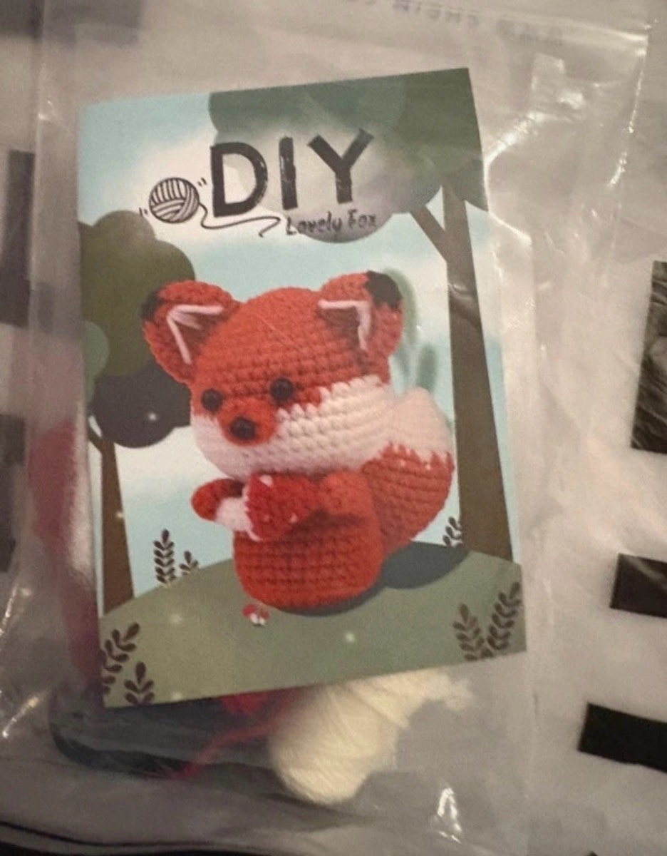 Fox crochet kit