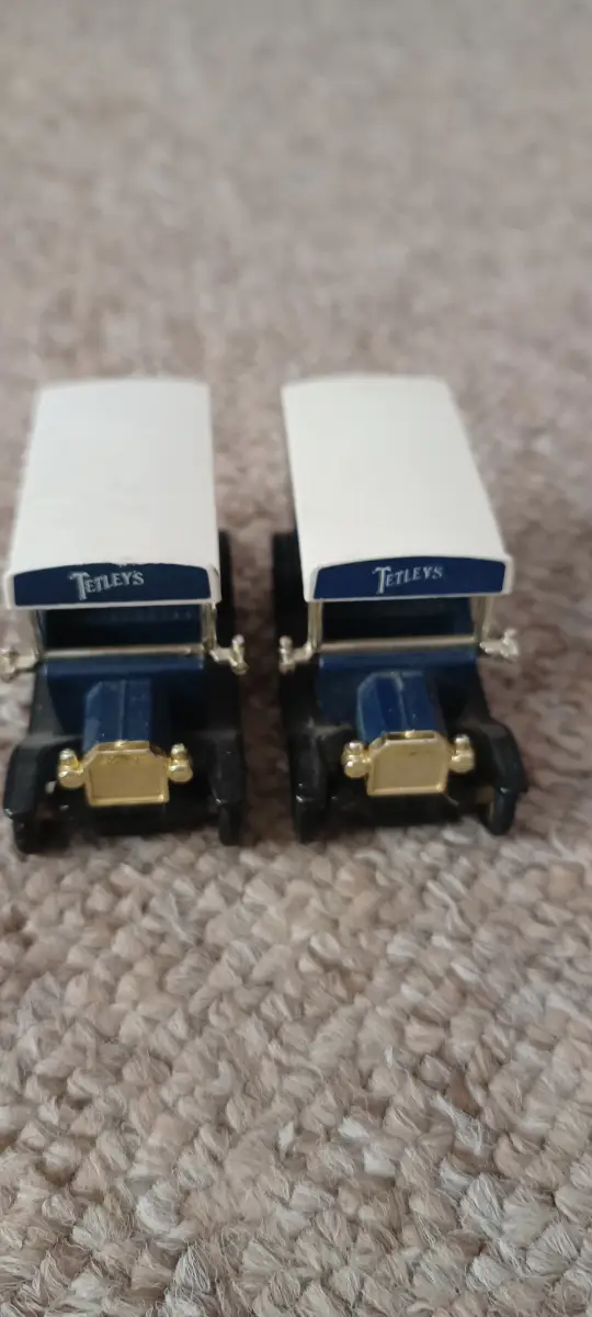 Kids toy Tetley teas truck van set