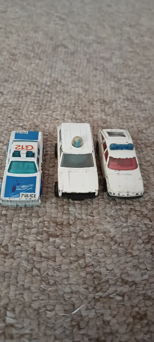 Kids toy police patrol cop car set