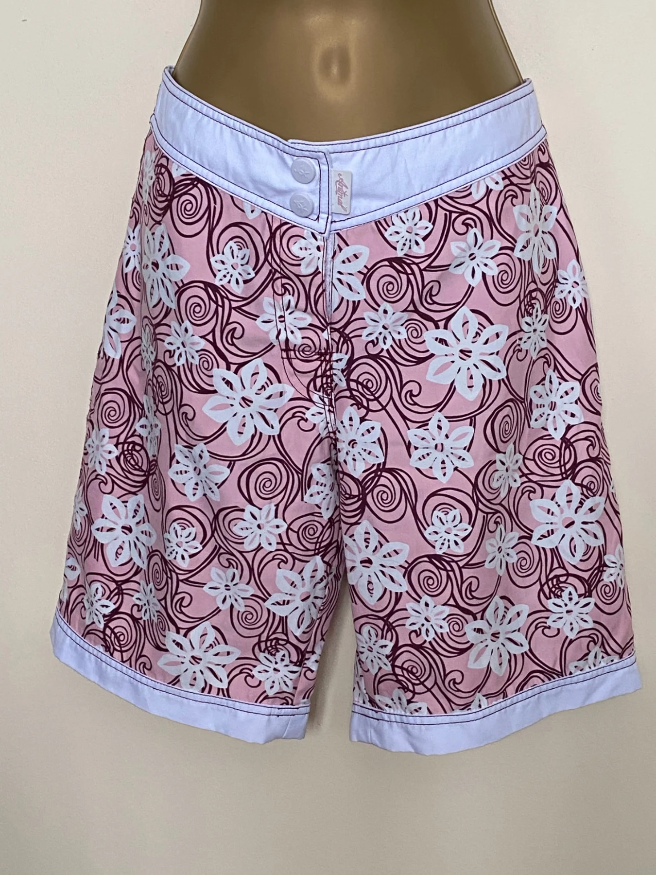 Women's Animal, Y2K Vintage Boardshorts / Swim Shorts, Size Small