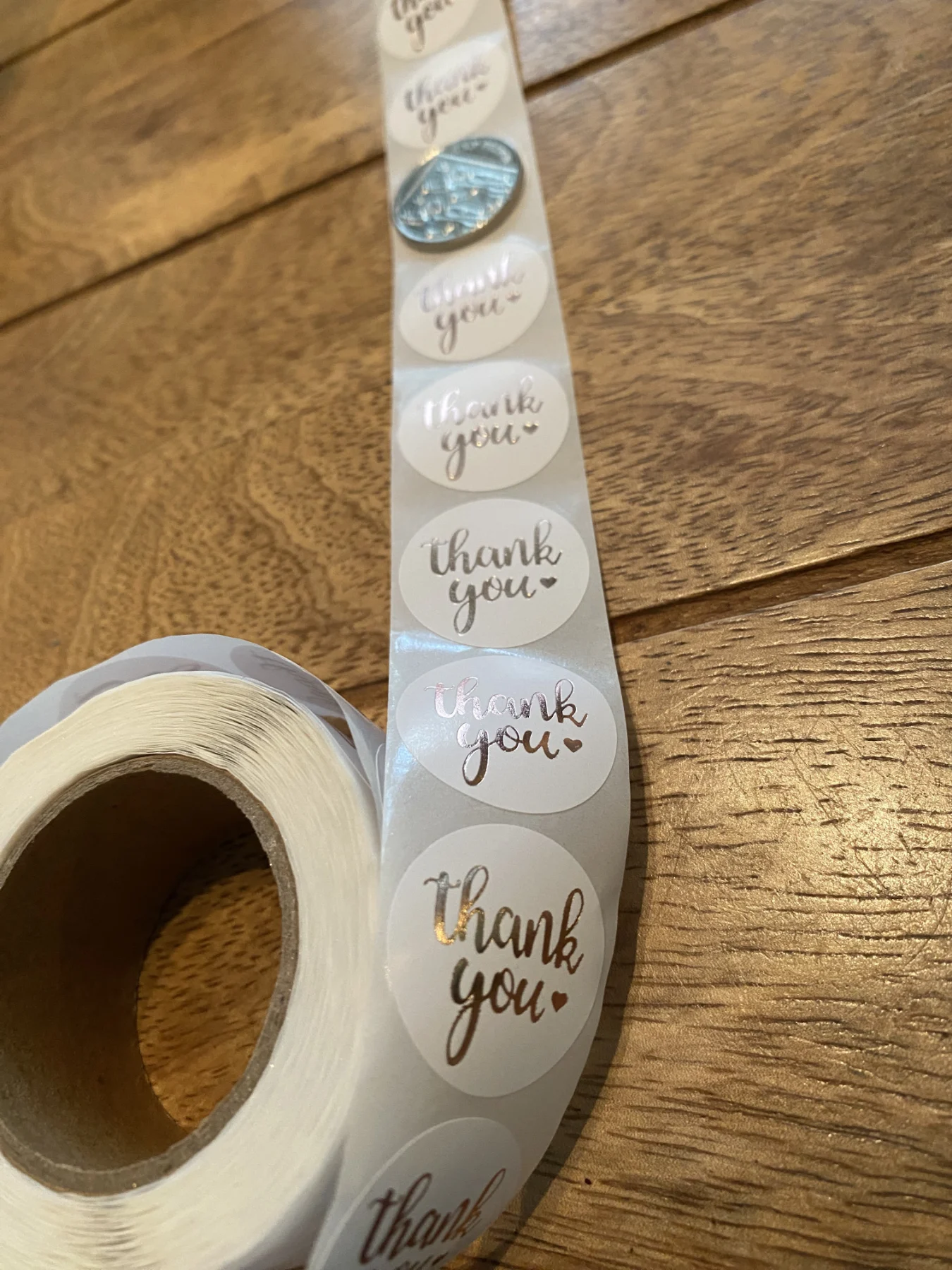 New Thank You Stickers
