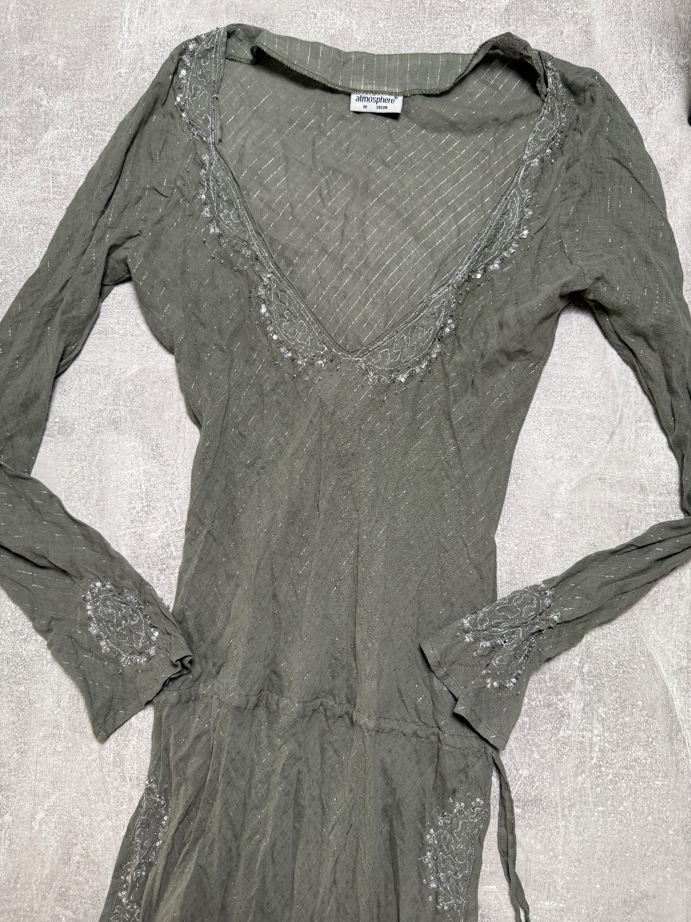 Y2K Fairycore atmosphere sheer summer dress