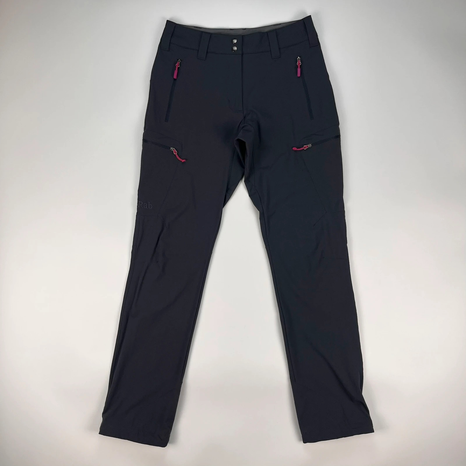Rab Trousers Women’s 8 W28 Regular Grey Pink Sawtooth Pant Hiking Walking