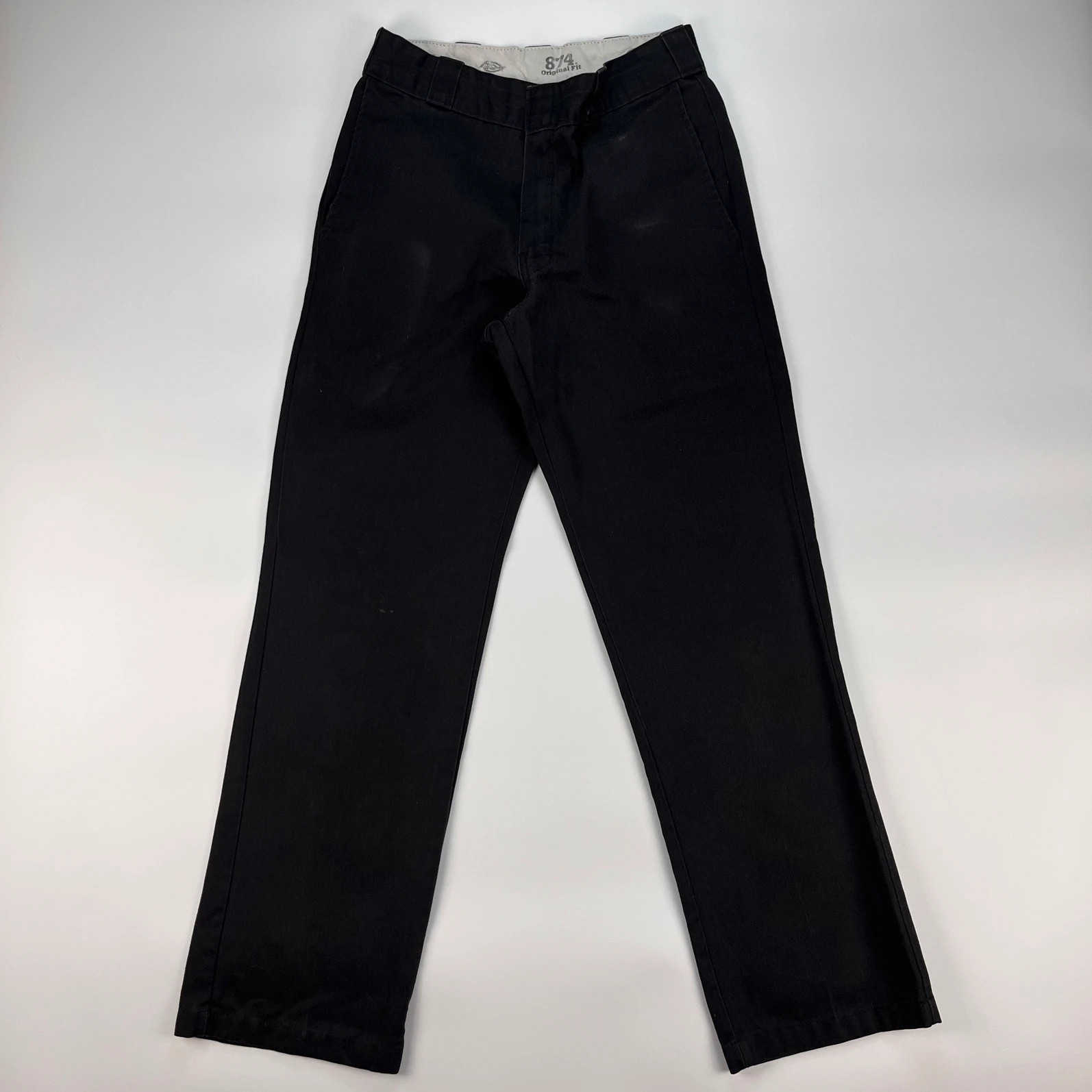 Dickies 874 Chino Trousers Mens W30 L32 Black Straight Fit Workwear Utility Pant