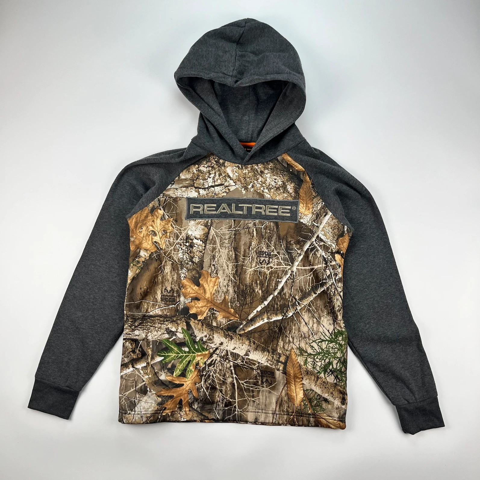 Real Tree Hoodie XL Medium Camouflage Logo Jungle Print Foliage Hunting