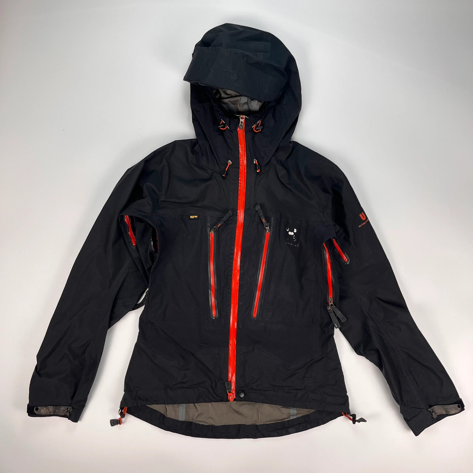 Haglofs Rain Jacket Women’s Medium Black Goretex LIM Series