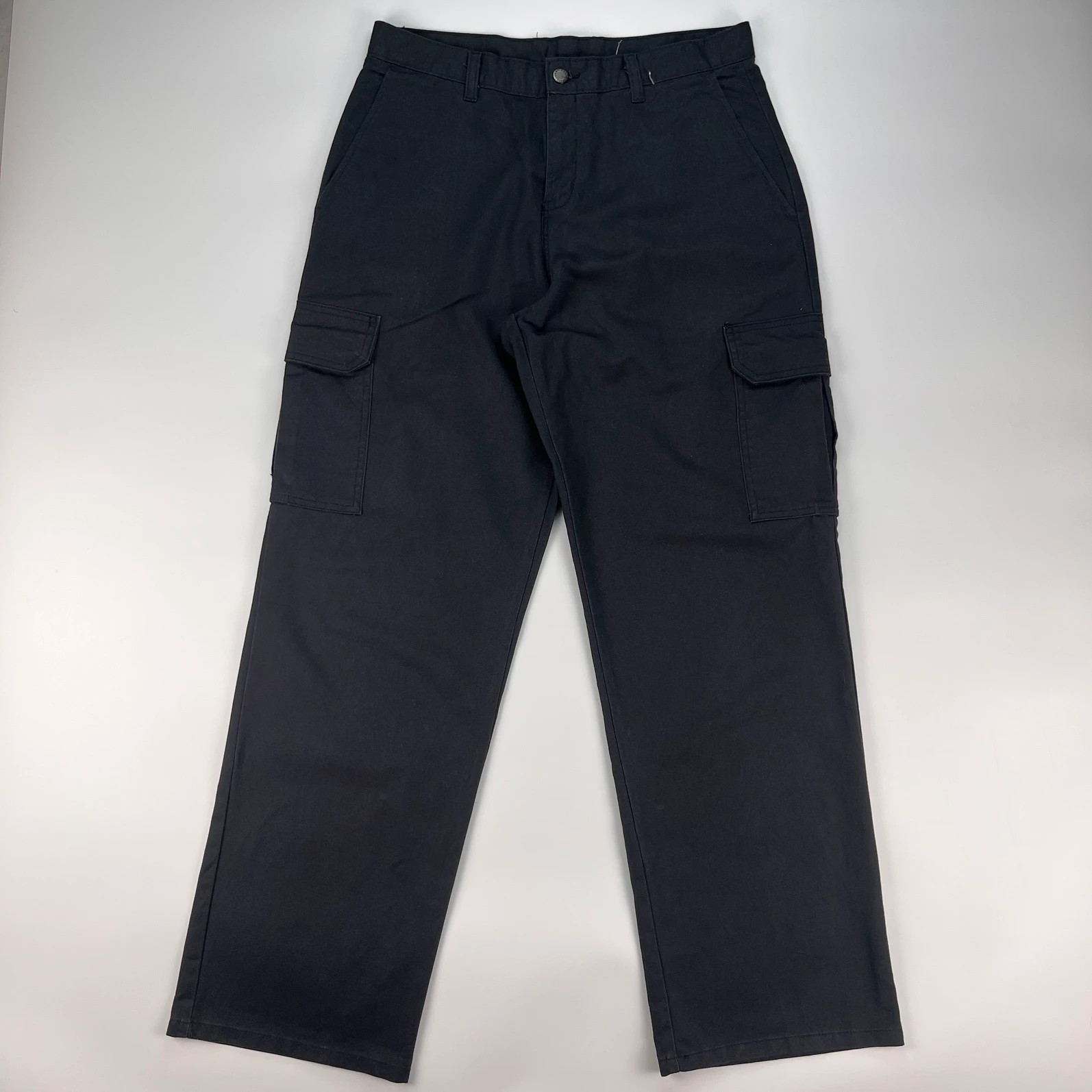 Dickies Cargo Trousers Men’s W32 L32 Black Straight Fit Workwear Utility Pant