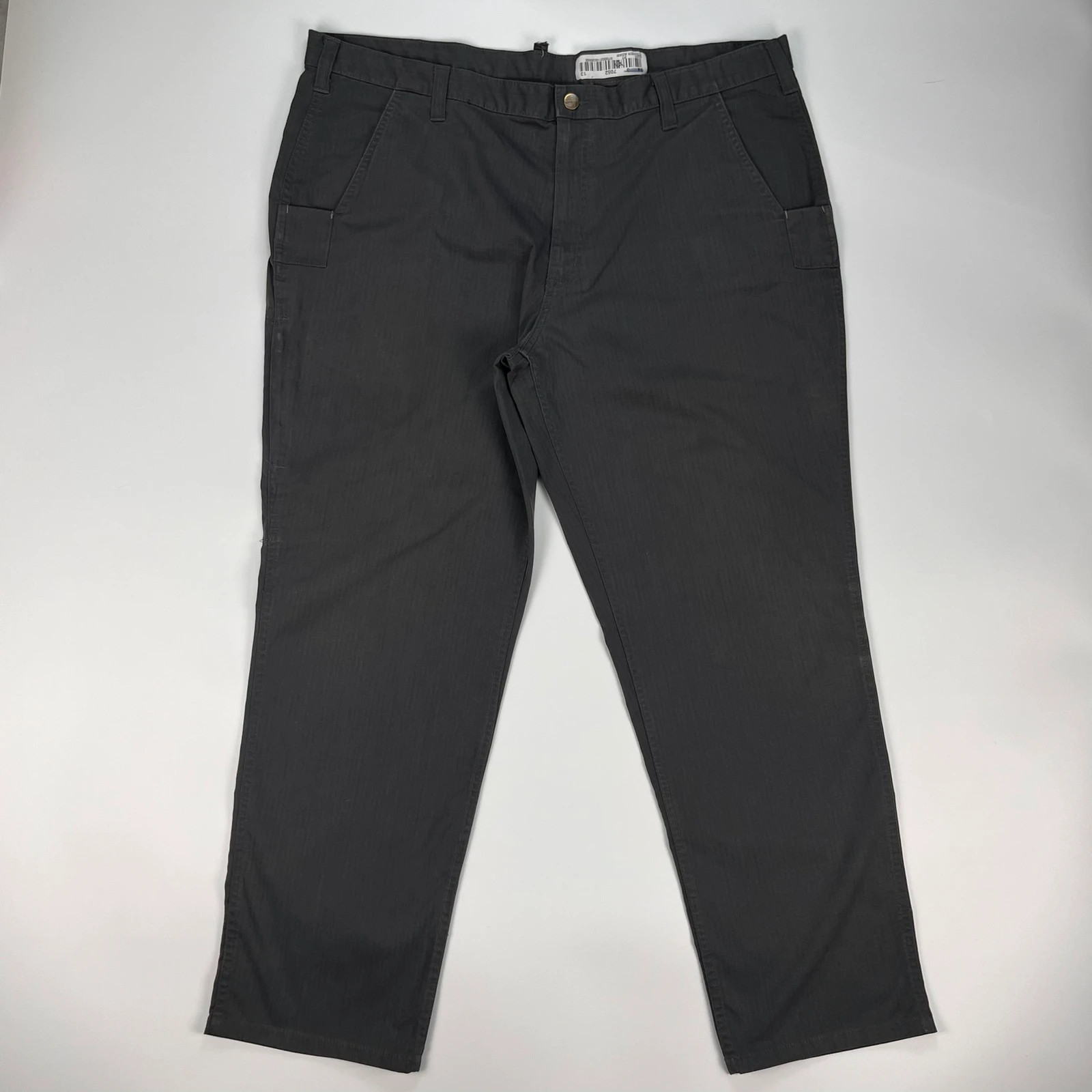 Carhartt Canvas Pant Men’s W40 L30 Grey Workwear Trousers