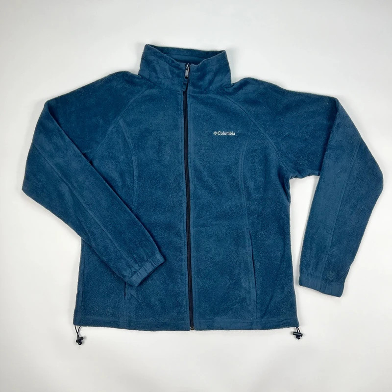 Columbia Full Zip Fleece Women’s XL Navy Thermal Jacket