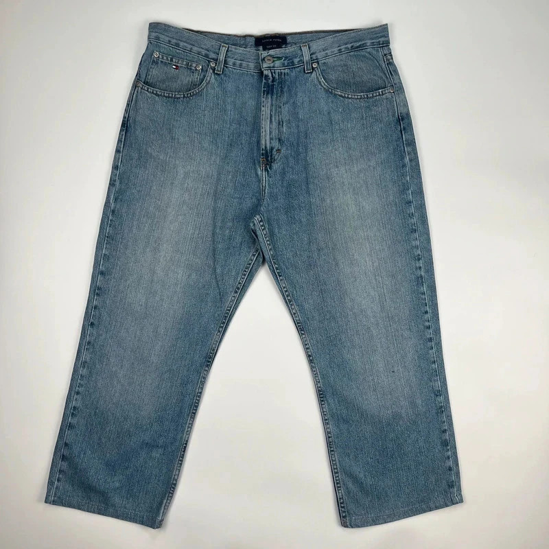 Tommy Hilfiger Jeans Men’s W36 L30 Blue Straight Leg