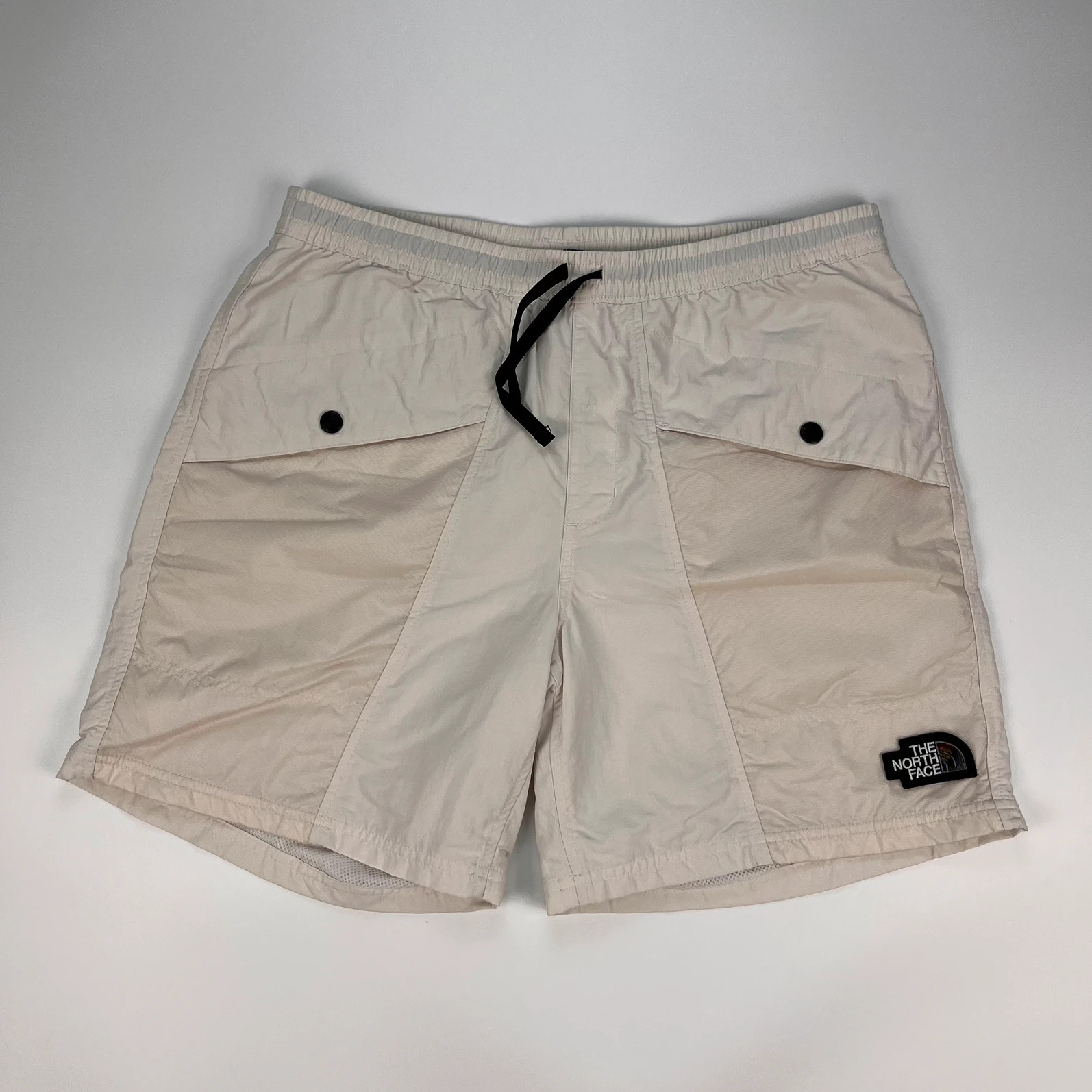 The Northface Shorts Men’s Medium White Utility Cargo Outdoor Fishing Hiking
