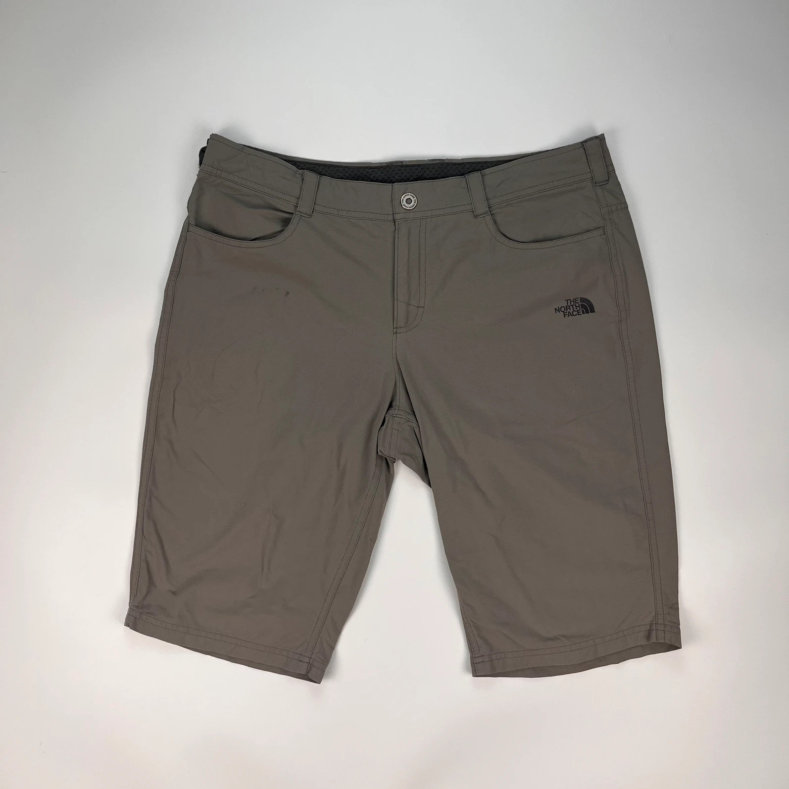 The Northface Shorts Womens 14 W34 Grey Utility Outdoor Walking Hiking