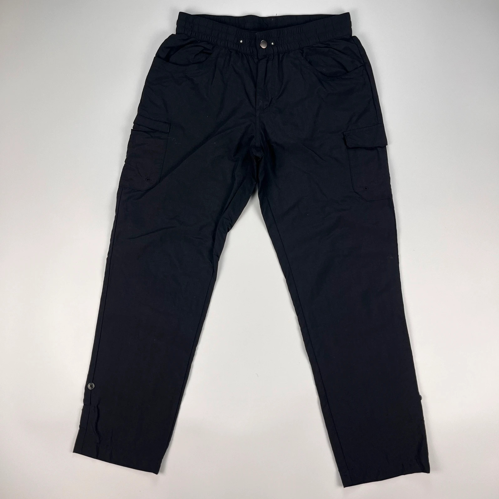 Columbia Trousers Womens Small Black Cargos Walking Hiking Outdoor Joggers Pant