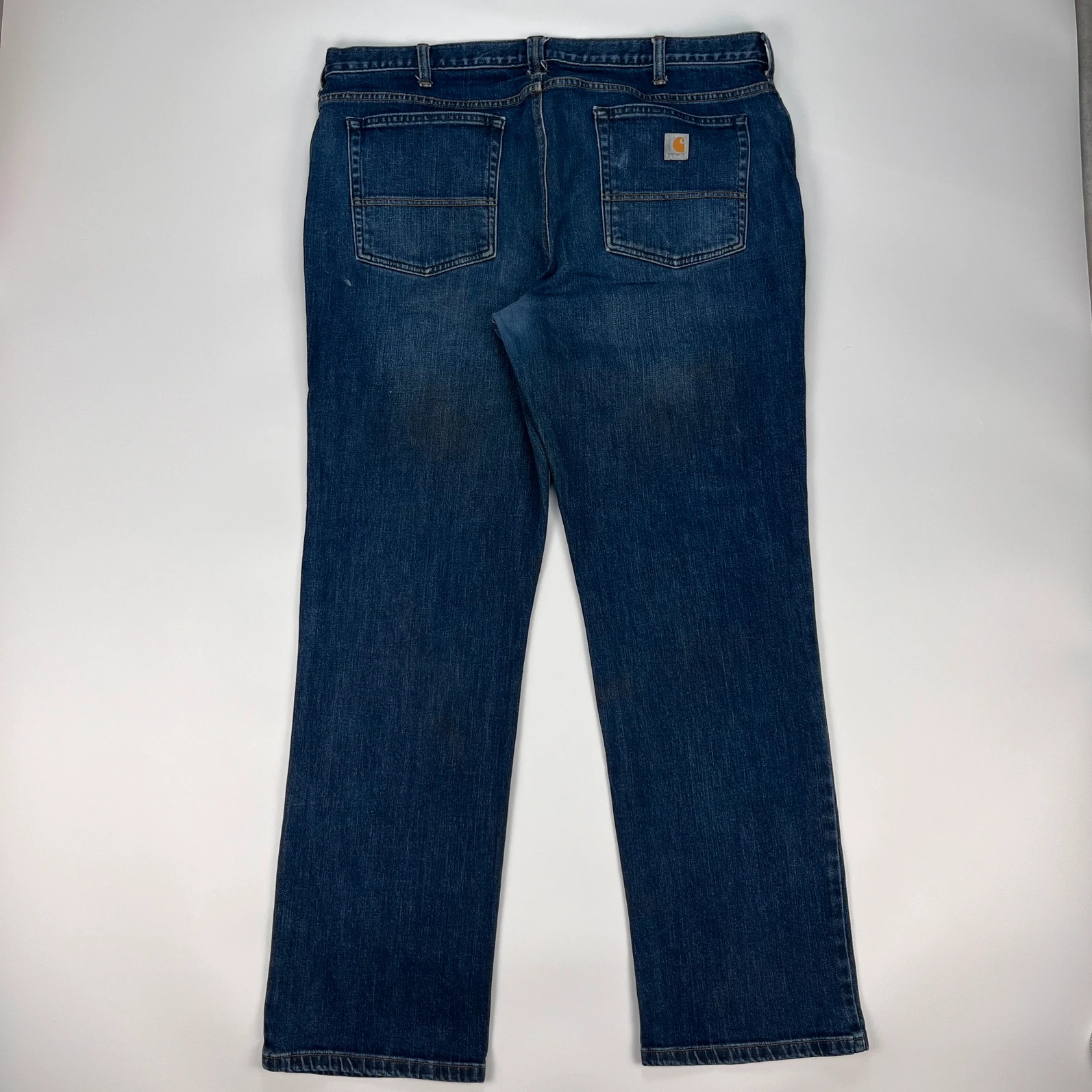 Carhartt Jeans Women’s 18 W36 L32 Blue Straight Loose Relaxed Workwear Pants