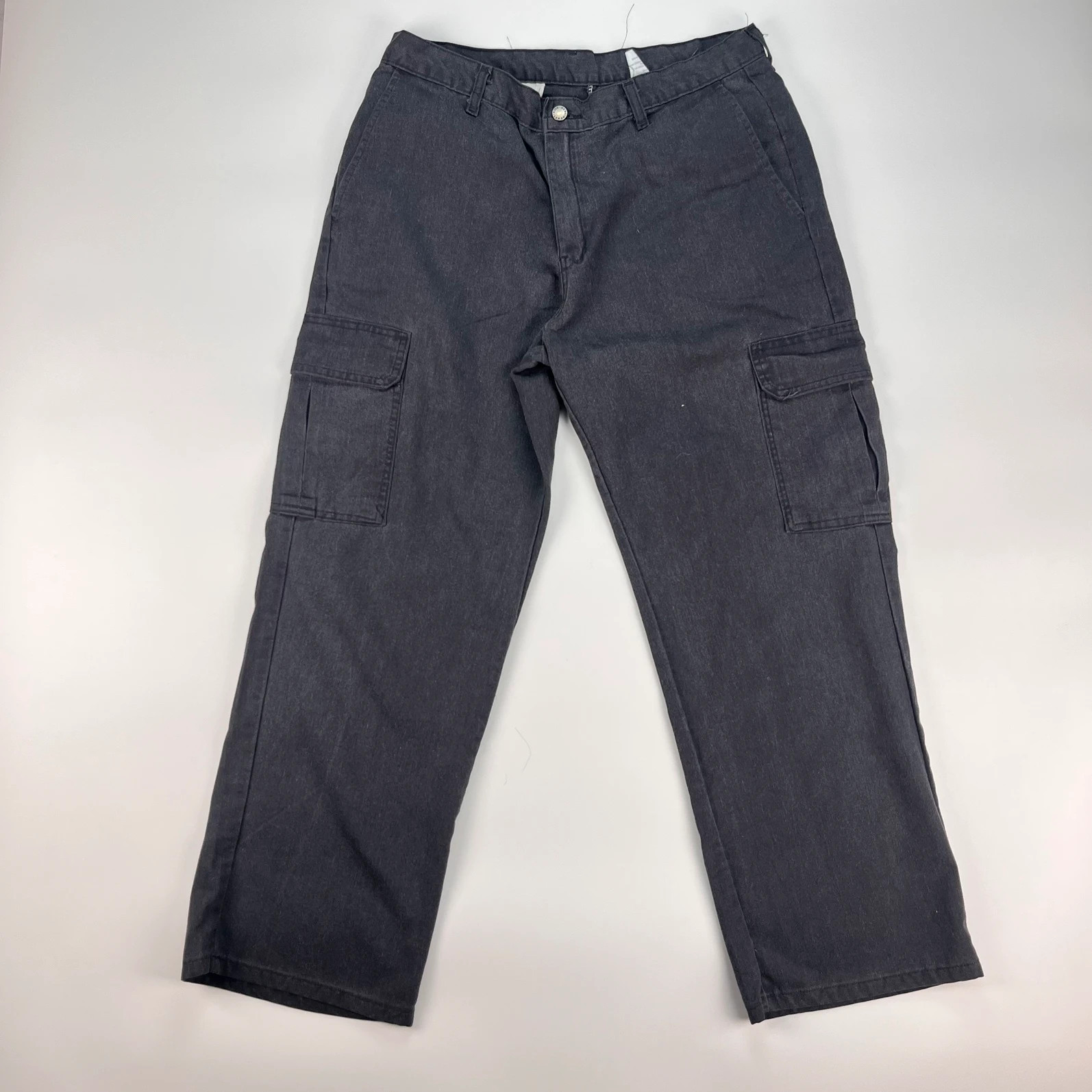 Dickies Chino Trousers Men’s W34 L30 Grey Straight Fit Workwear Utility Pant