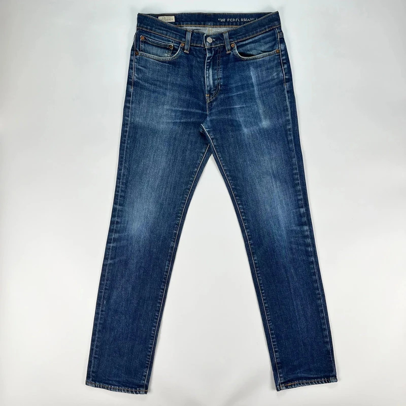 Levi’s 511 Jeans Men’s W32 L32 Blue Slim Fit Denim Trousers