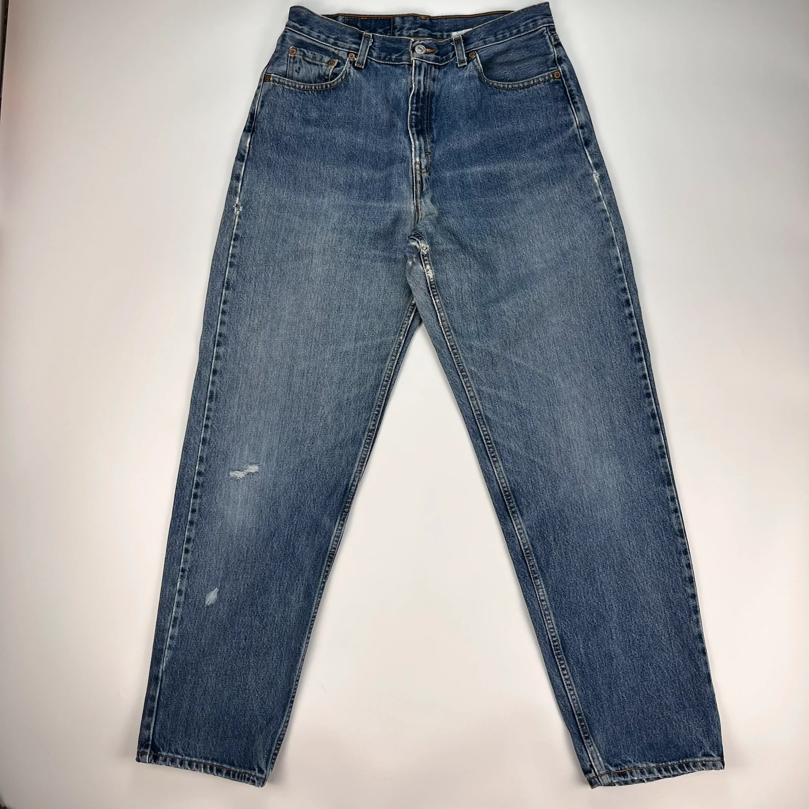 Levis 560 Jeans Women’s 12 Regular Blue Loose Fit Denim Trousers 100% Cotton