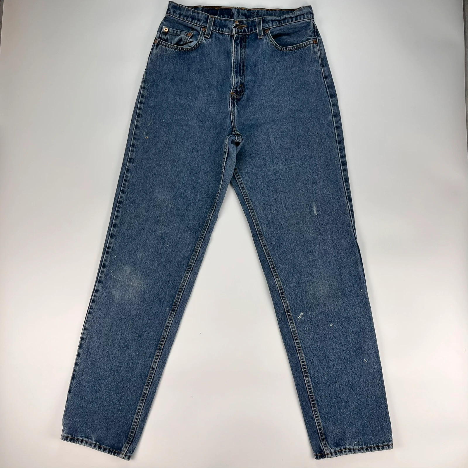 Levis 561 Jeans Women’s size 10 Long W30 L34 Blue Regular Fit Denim Trousers