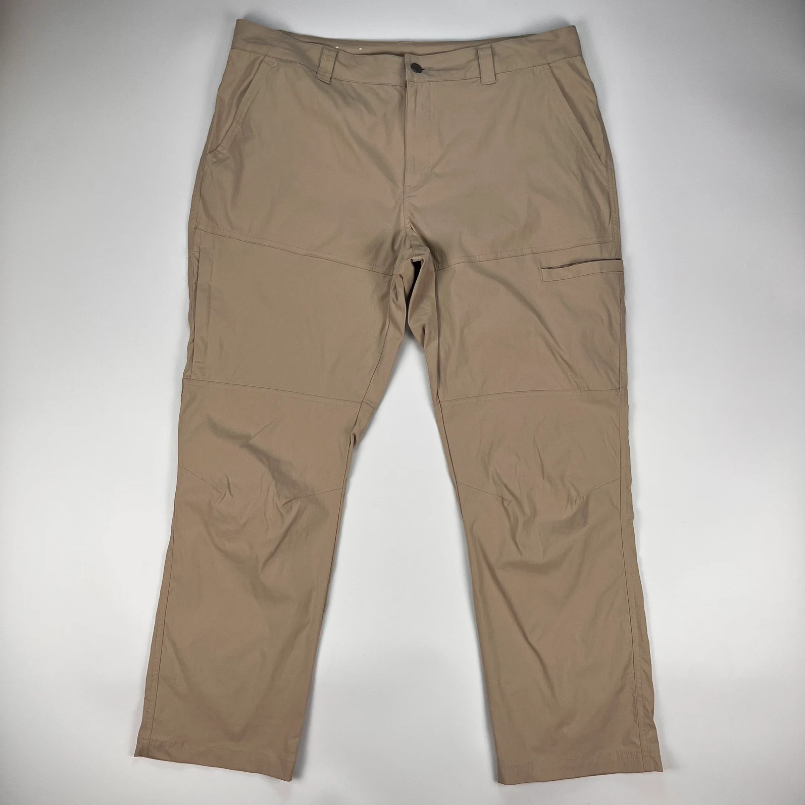Columbia Trousers Mens W38 L30 Beige Omnishade Walking Hiking Fishing