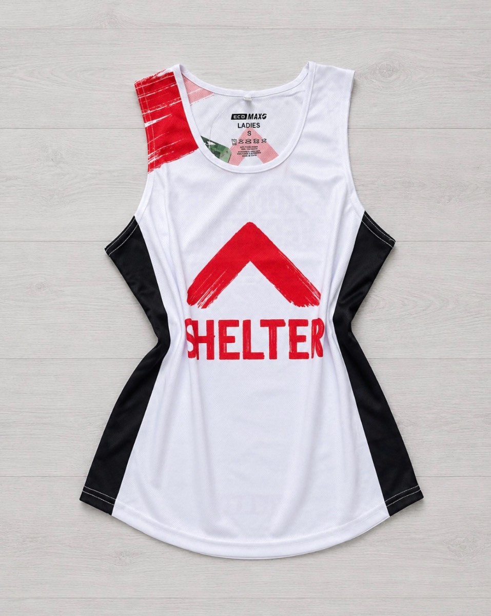 BNWT EcoMax “Shelter” Women’s Black & White Vest Top | Size: Small (8-10uk)