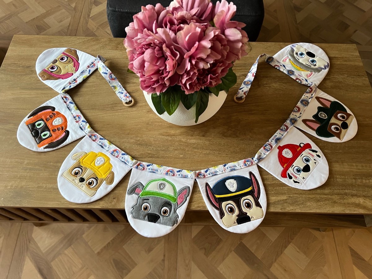 Paw patrol bunting