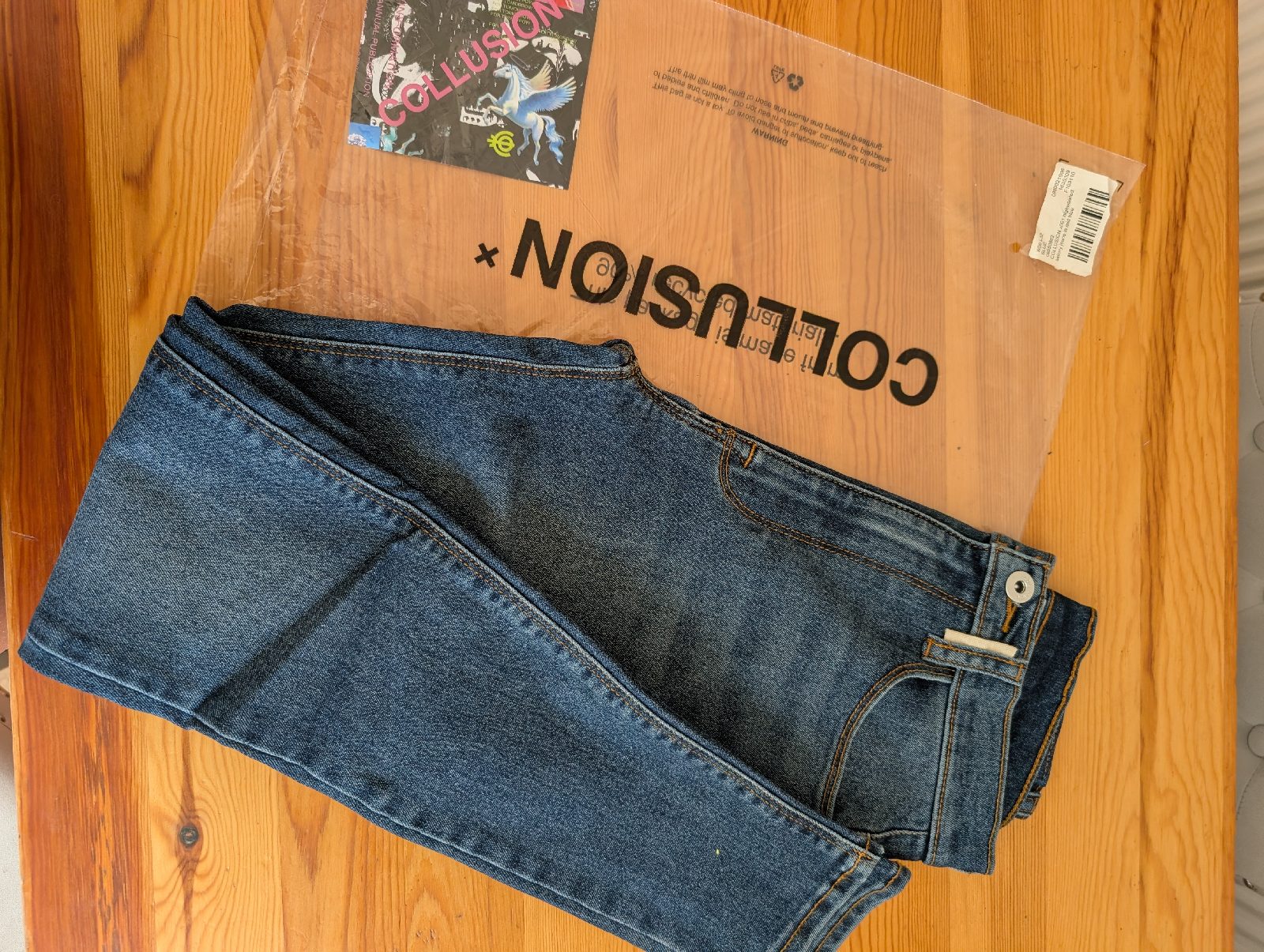 Collusion x001 high waisted skinny jeans size w26 l32 rrp 15.99£