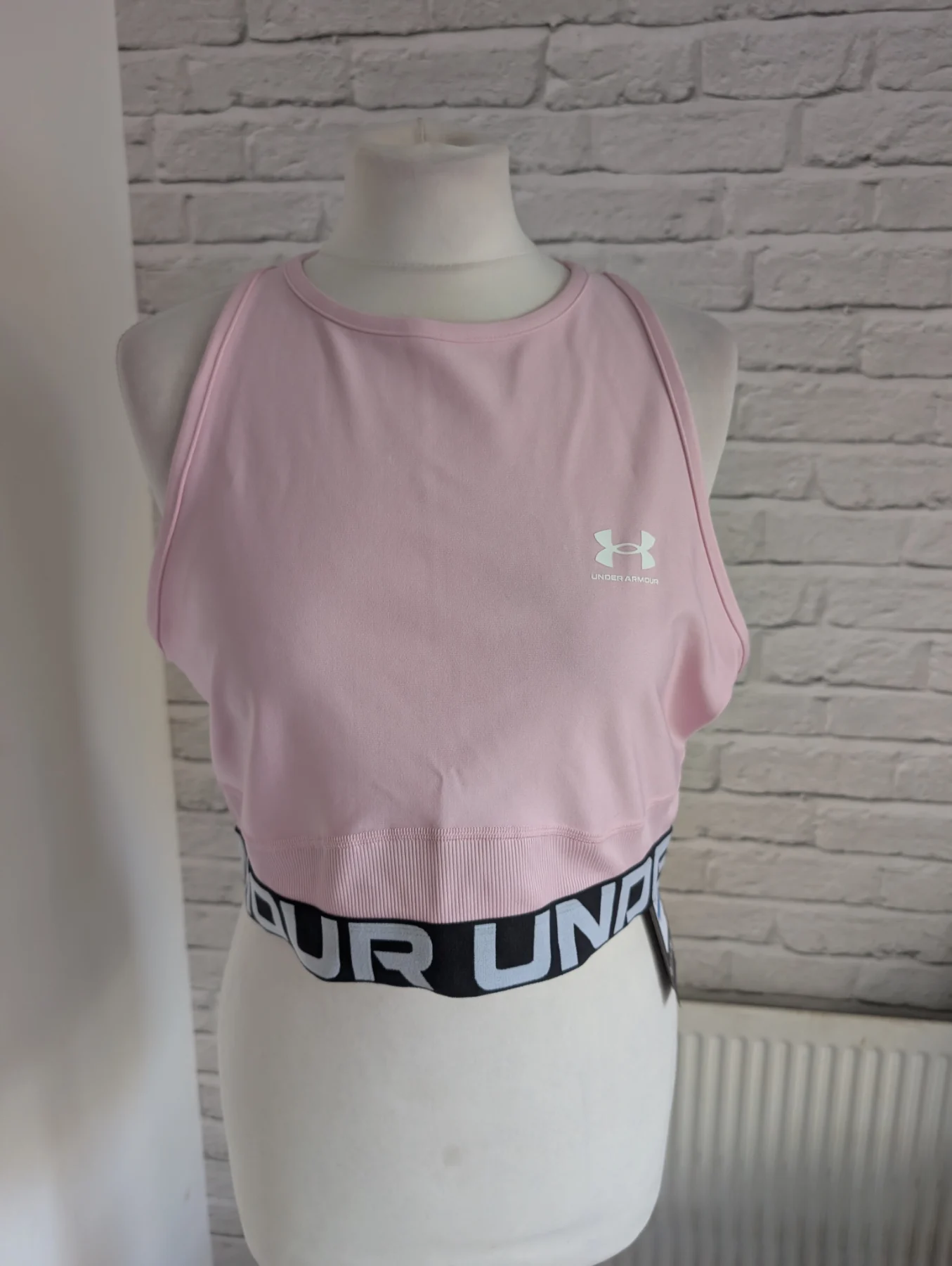 Under Armour Heatgear Rib Tank size xl 14 UK rrp 27£