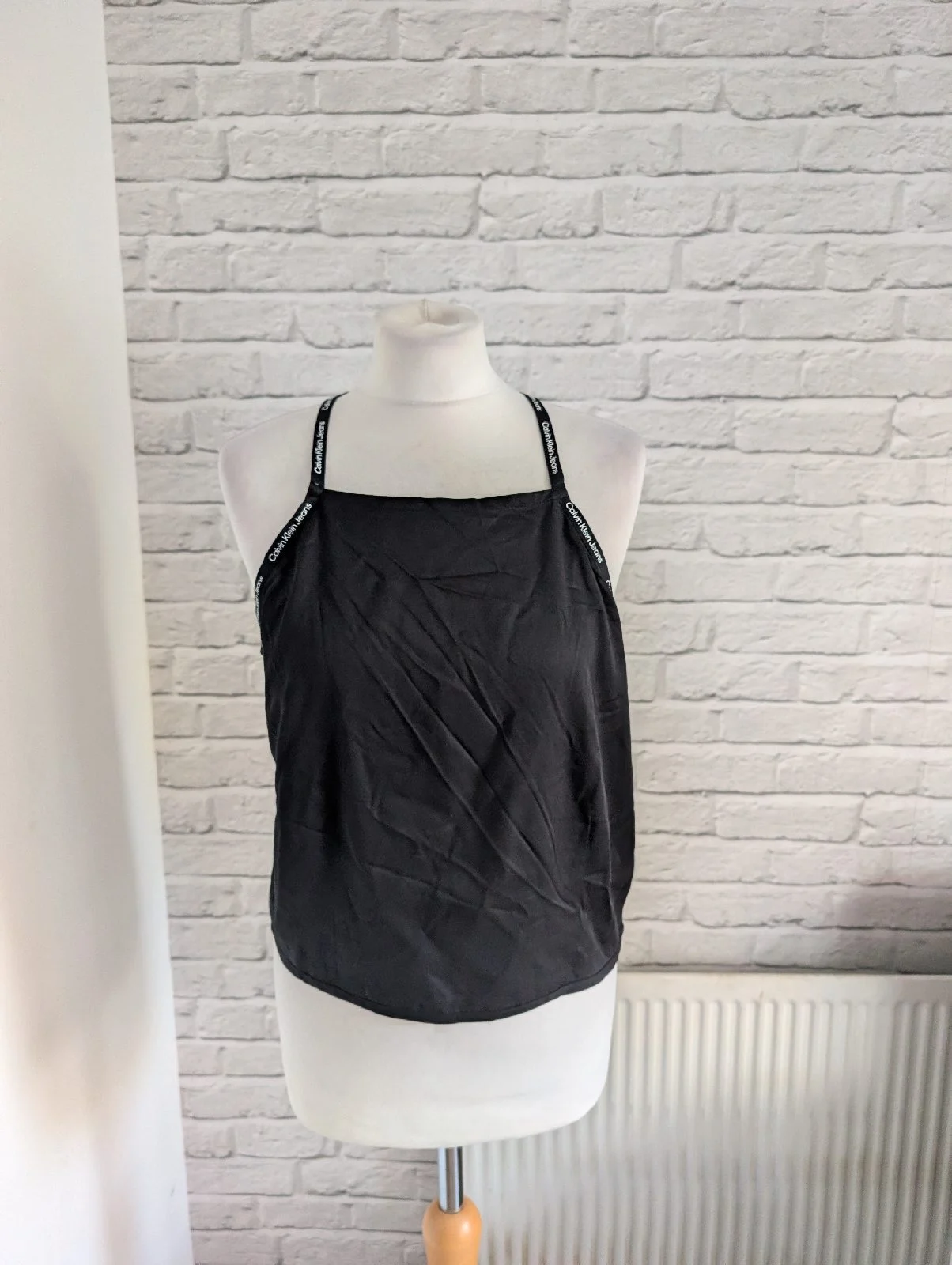 Calvin Klein Jeans Repeat Logo Sleeveless Top size xl 14 uk  Rrp 60£