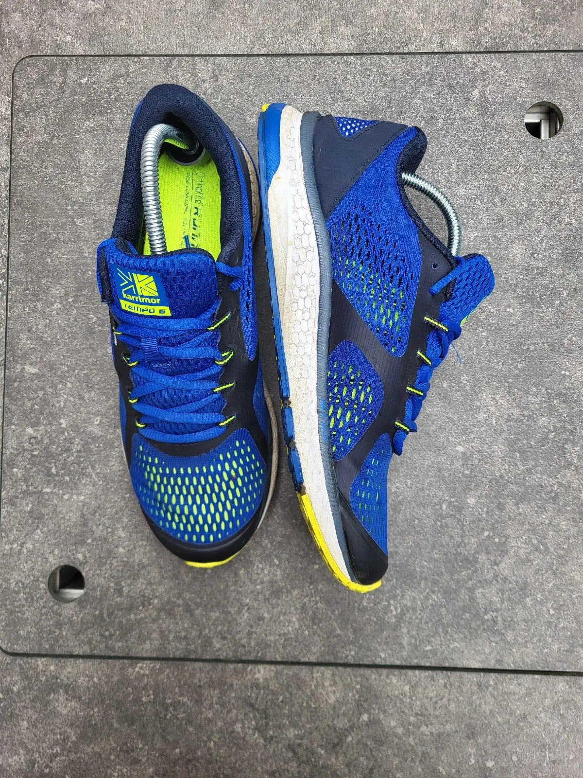 Karrimor Tempo Size 8 Running Shoes Blue/Neon