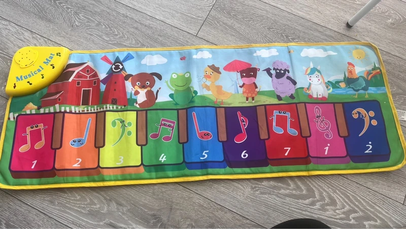 Toddler Musical piano style floor mat