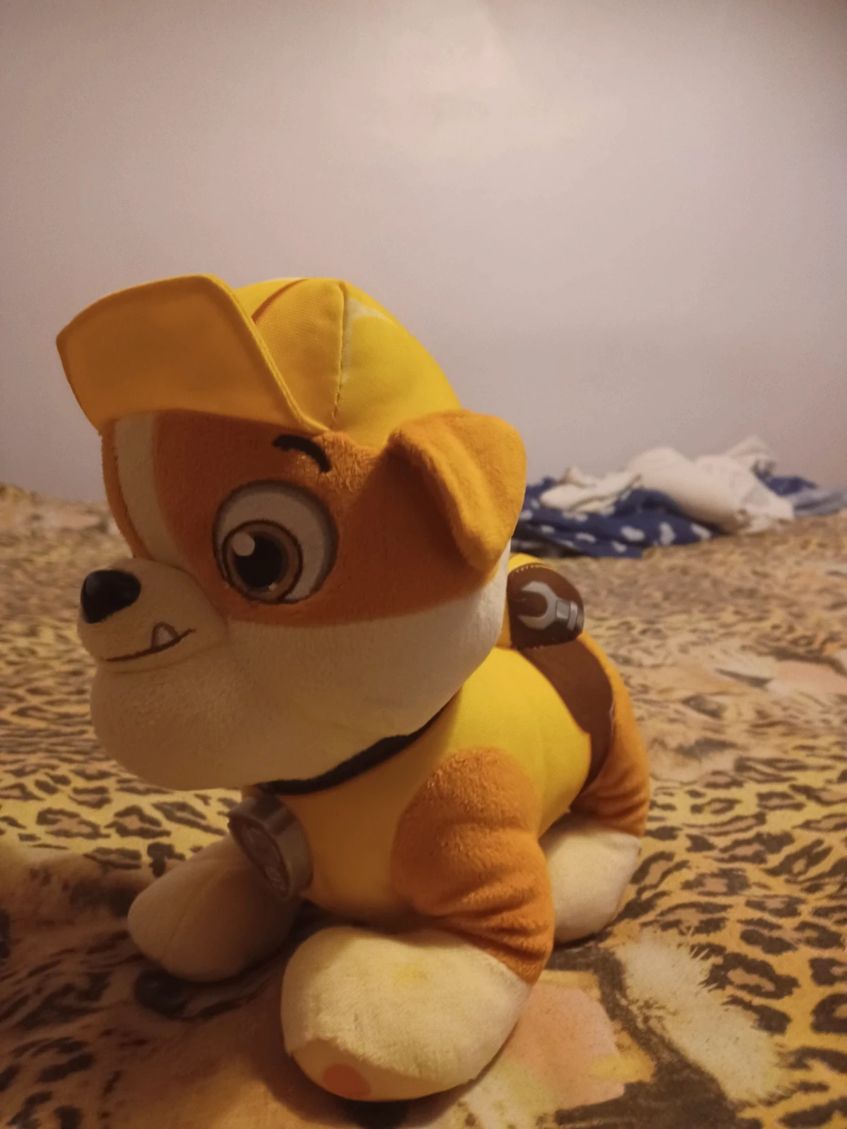 Four paw patrol plush toys