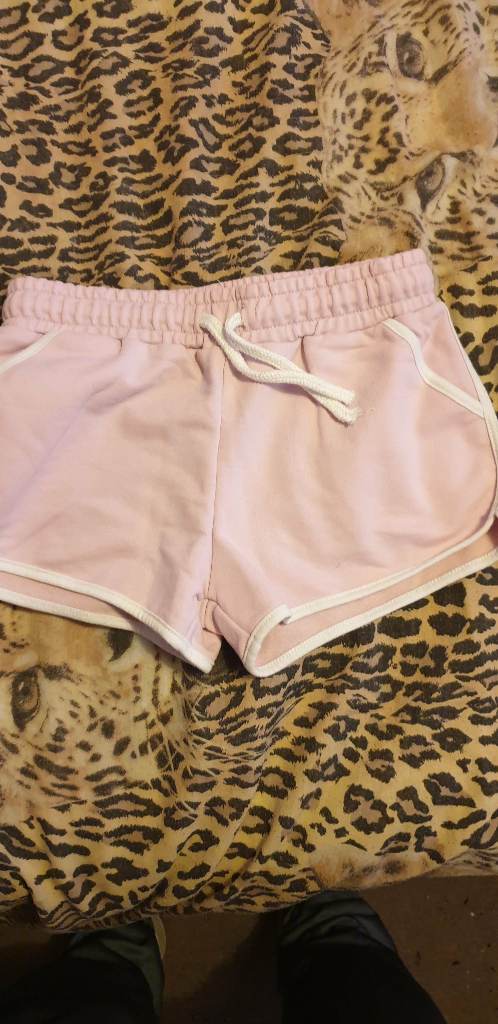 Primark 8-9 years old pink sports shorts
