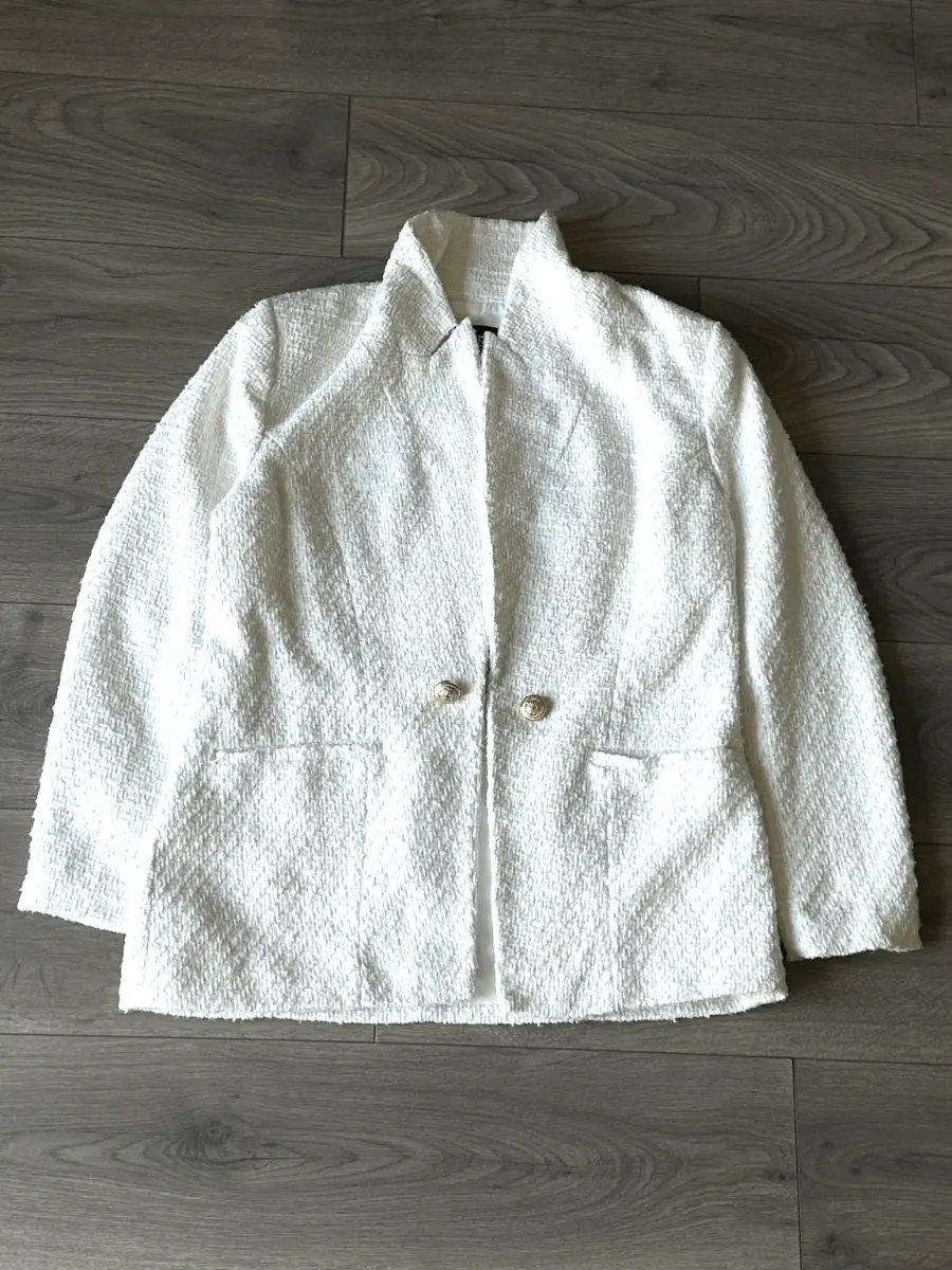 River Island Blazer women's - White - Size UK 16 - #A073/1