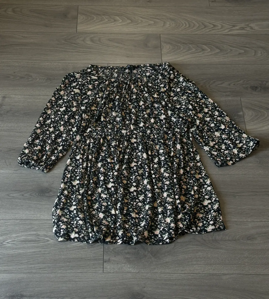 Yours Long Blouse - Floral Pattern - Size UK 16 - #A080