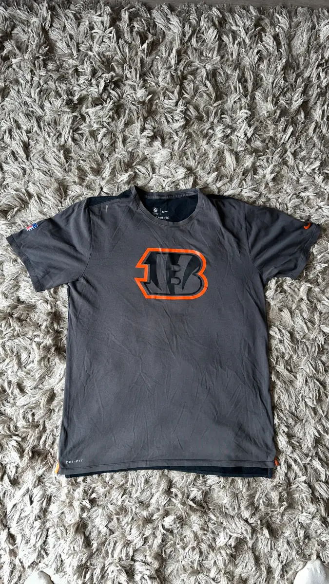 Nike Dri-Fit Cincinatti Bengals NFL men's T-Shirt - Grey/Black - Size L