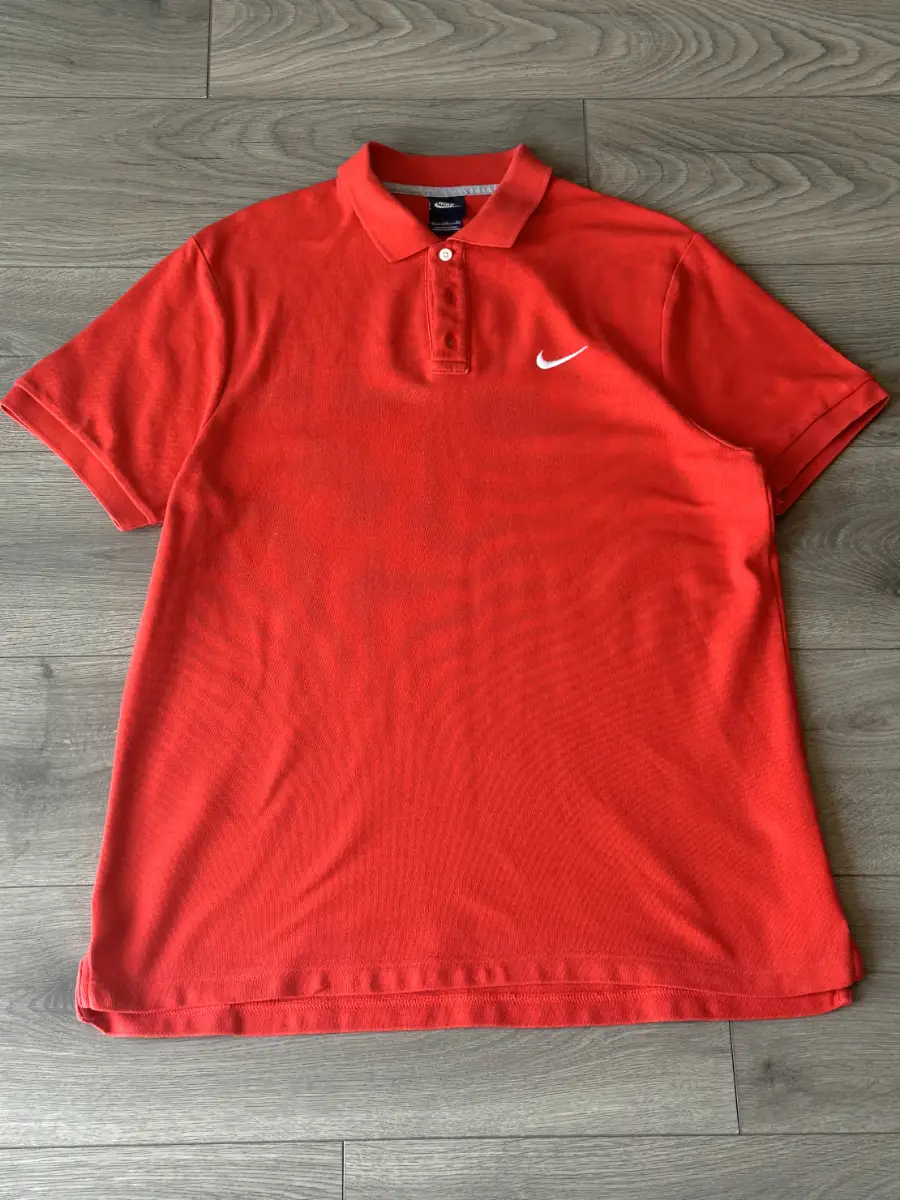 Nike Polo Shirt - Red - Size XL - #B013