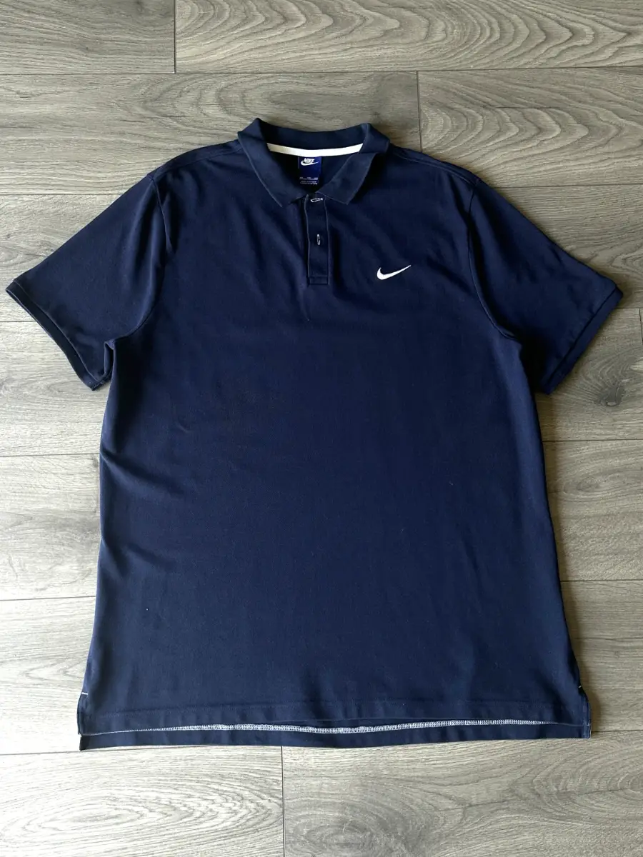 Nike Polo Shirt - Navy Blue - Size XXL - #B008