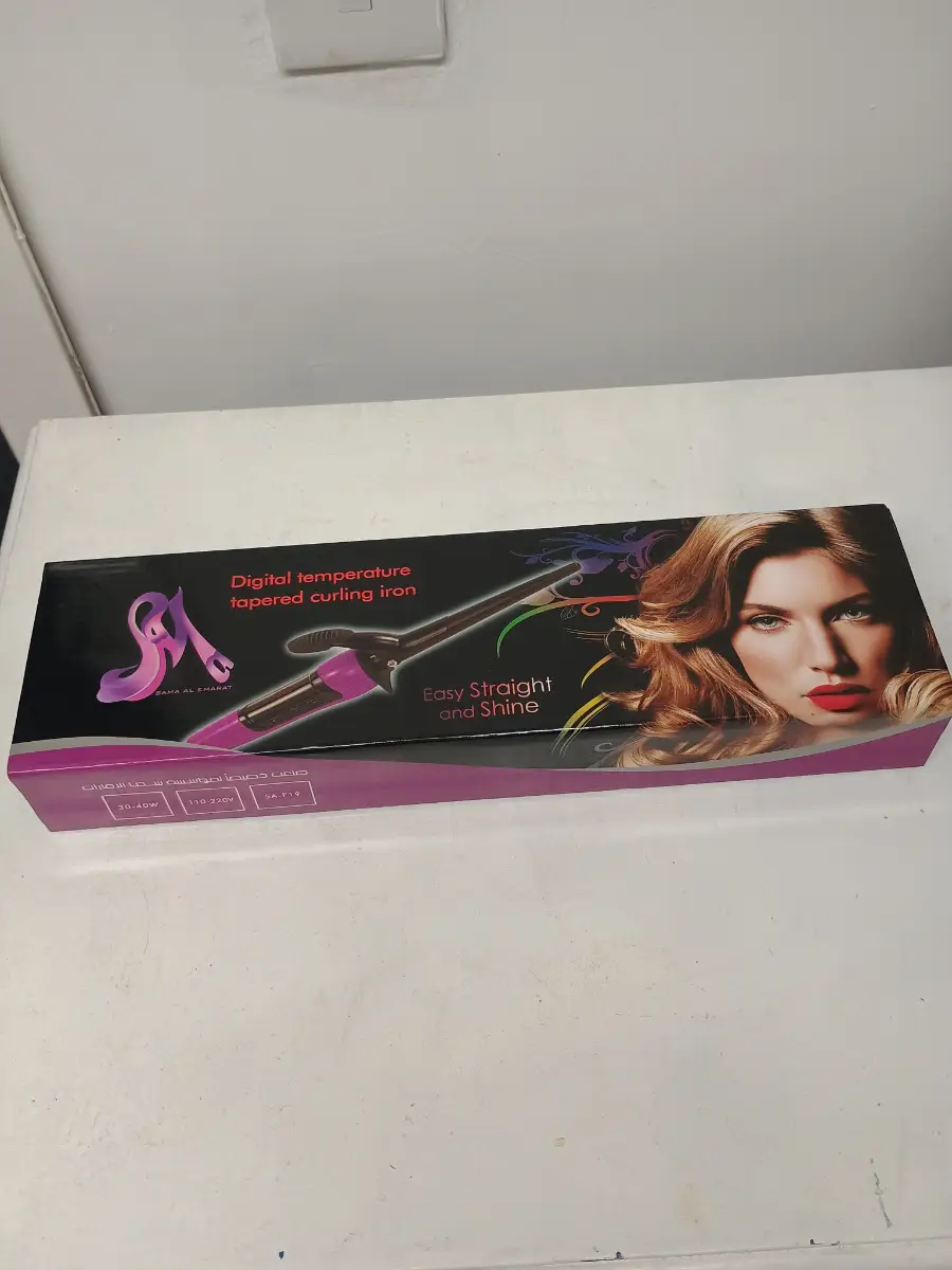 ladiea fast heat hair curler boxed pack