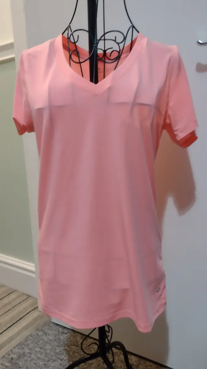 Gap Breath neon peach t shirt size S