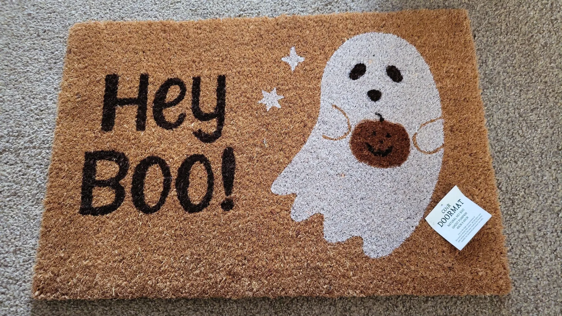Hey Boo Doormat