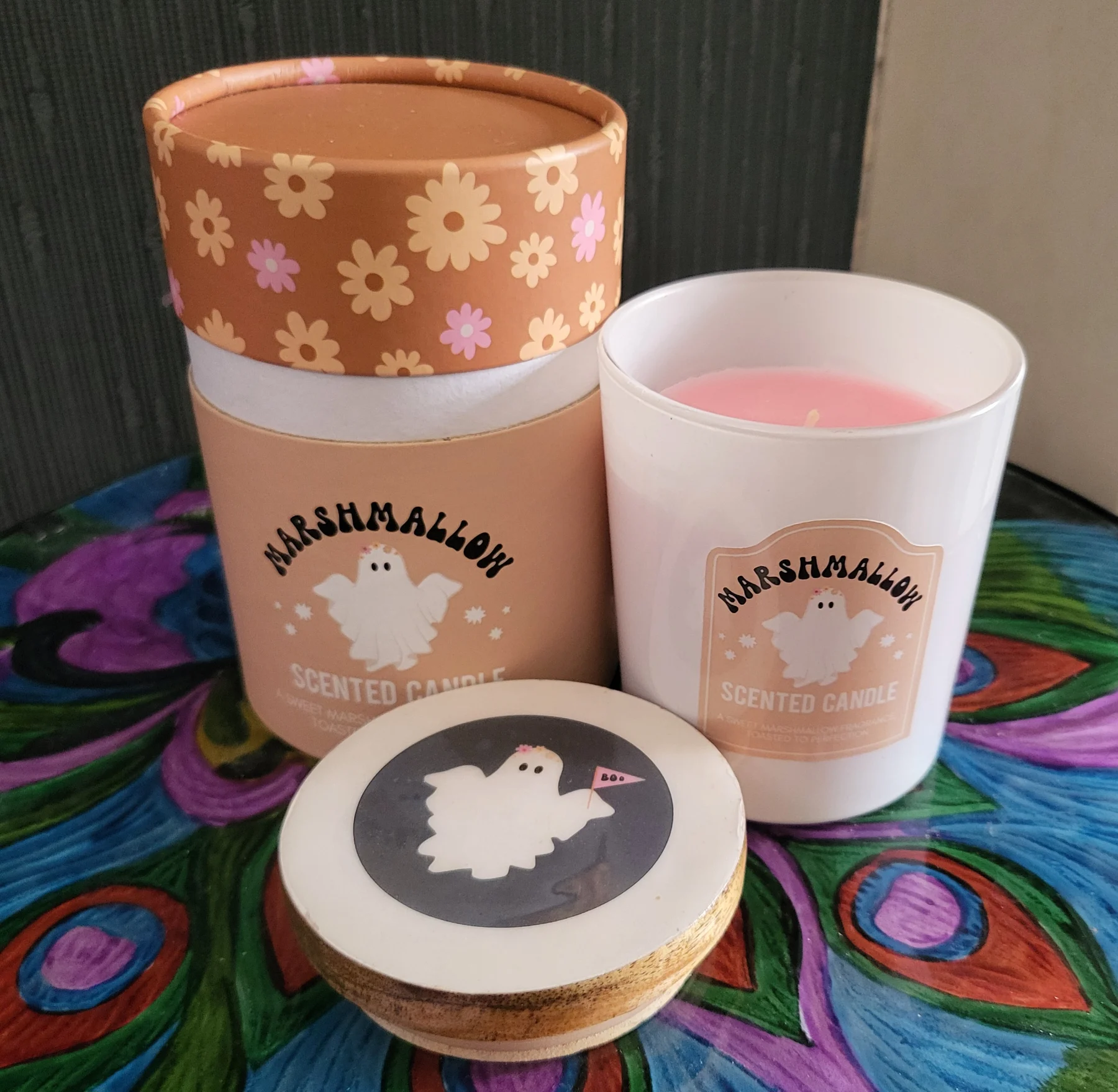 Sweet Marshmallow Scented Candle