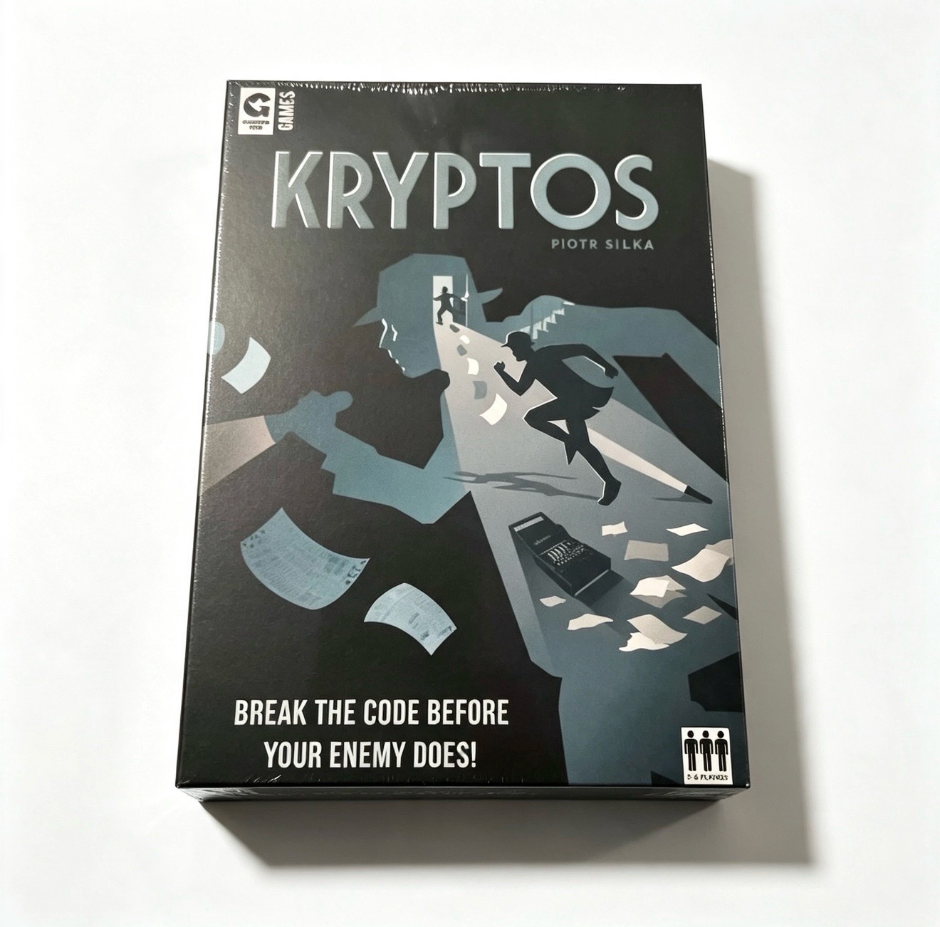 KRYPTOS — Code-Breaking Strategy Board Game | 2–4 Players, New & Sealed