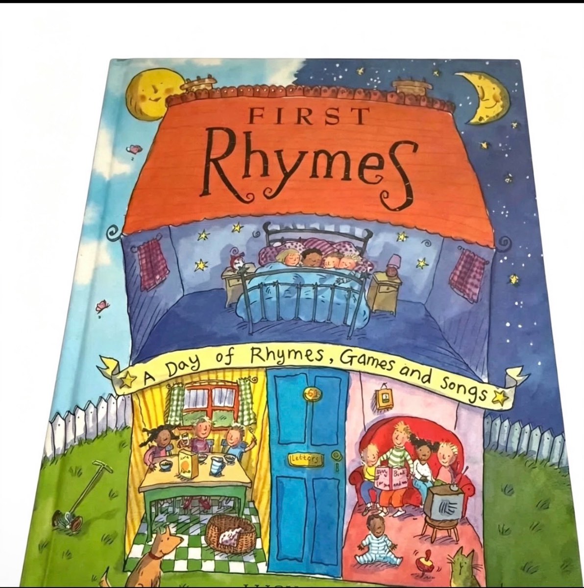 Title: 📚 First Rhymes | A Day of Rhymes, Games and Songs | Illustrated Children's Hardback