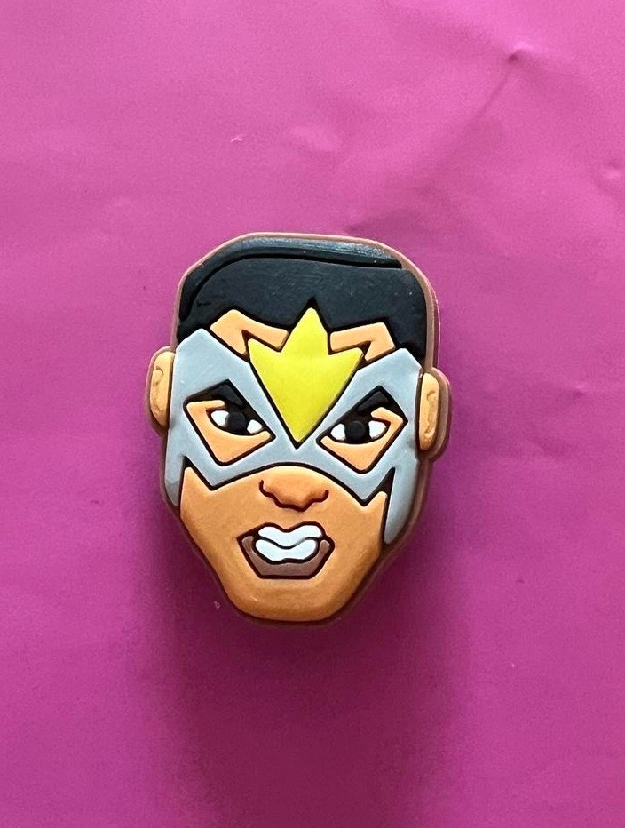 Fun Superhero Shoe Charm – Fits Croc Style Holes