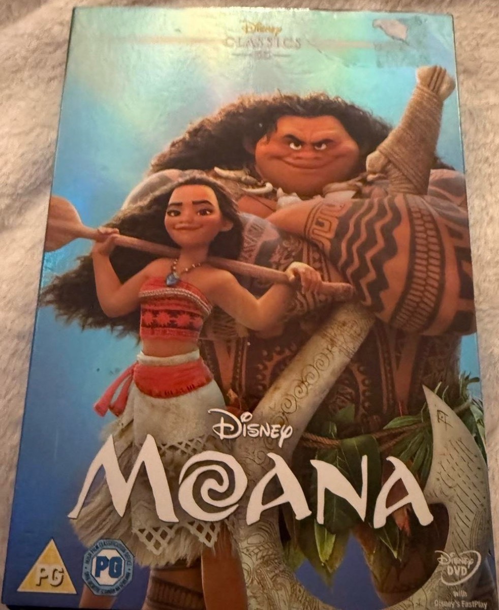 Disney Moana DVD | PG Rated Family Movie | Disney Classics